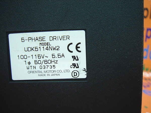 ORIENTAL MOTOR VEXTA 五相步進馬達驅動器UDK5114NW2 - PLC DCS SERVO